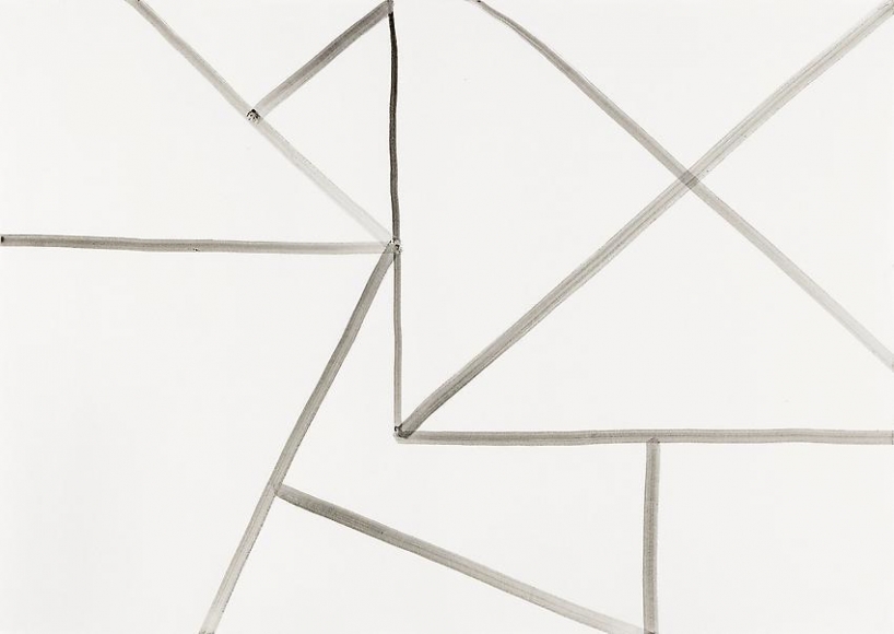 Silvia Bächli Untitled (part of the installation "das")