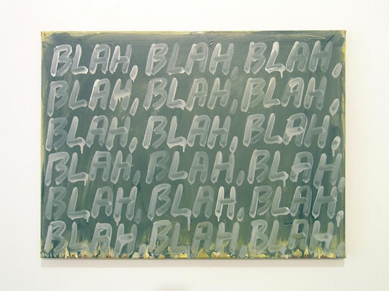 Mel Bochner Blah, Blah, Blah