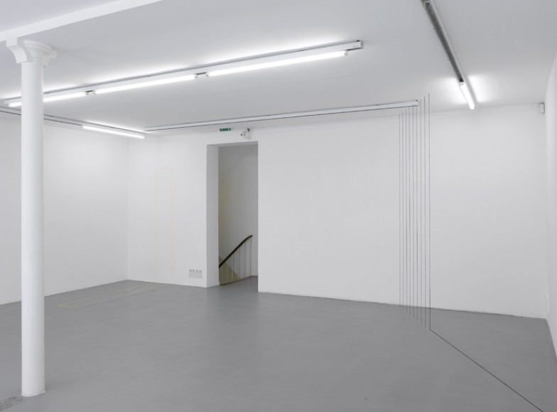 Fred Sandback – installation view 11