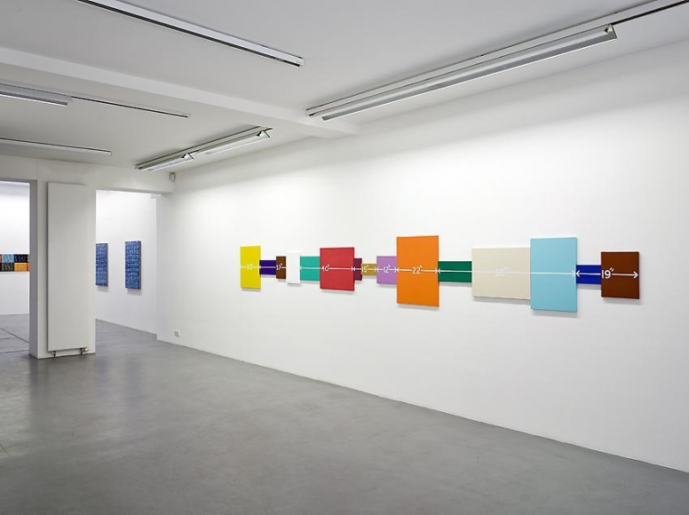 Mel Bochner, 1998-2007: Painting, sculpture and installation – installation view 3