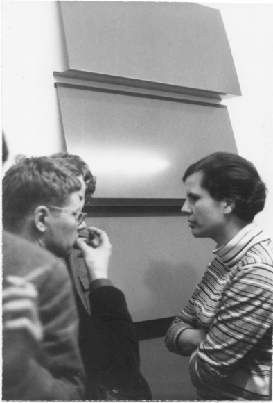 Charlotte Posenenske at Galerie h, Hanover, 1967