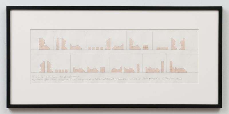 Franz Erhard Walther, Four Blocks, Two Irregular Forms