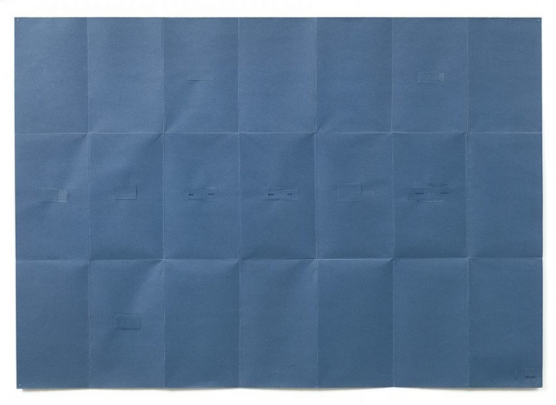 Helen Mirra Map of 19̊S, 18̊W