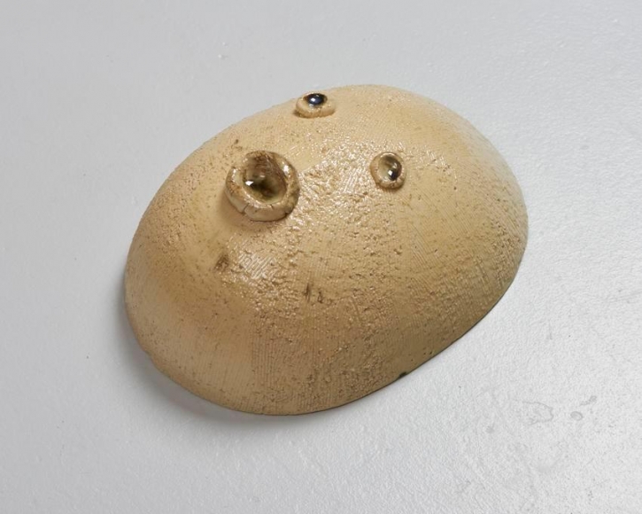 Thomas Schütte Eierkopf, halb