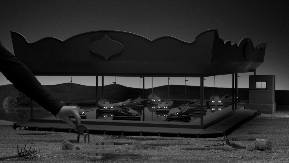 Staging Silence (3), 2019, Full HD video, black and white, sound