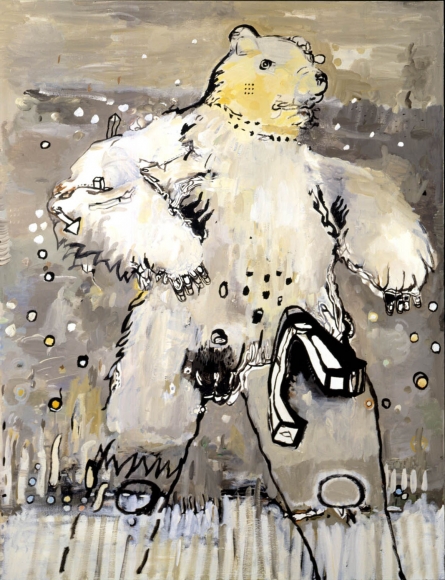Master of Disaster, 2004, Acrylic on canvas