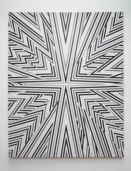 Untitled (app.150-01), 2014, Spray paint on canvas