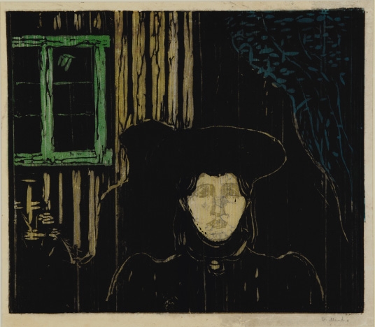 Edvard Munch, Moonlight I, 1896 