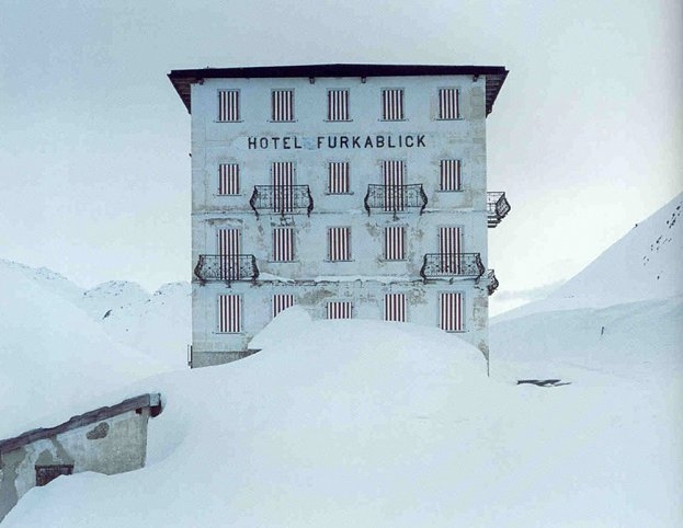 Furka (Passes #13), 1998, C-print mounted on aluminum
