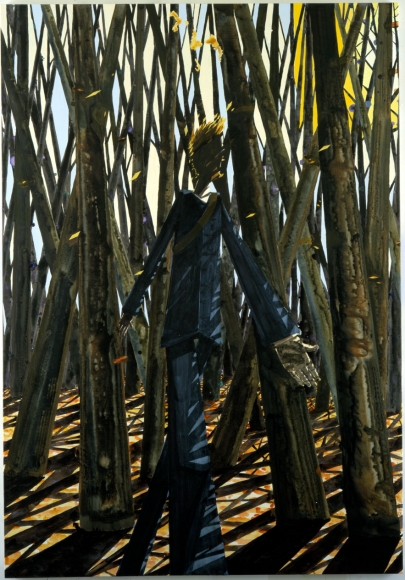 Deserter, 2002, Urethane on linen