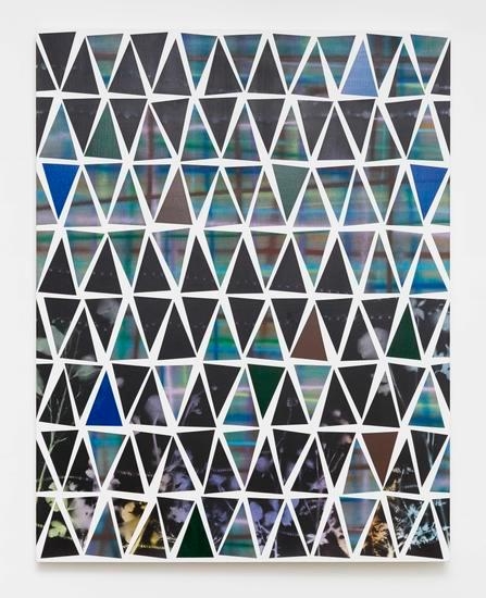 Untitled (fr.50-01), 2014, Spray paint on canvas