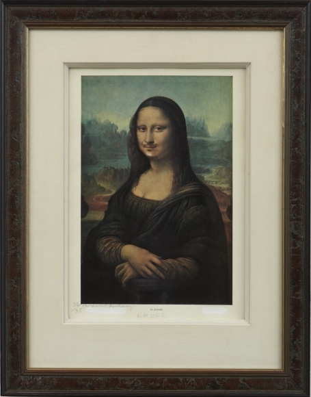 Marcel Duchamp, L.H.O.O.Q, 1964 (replica of 1919 original)