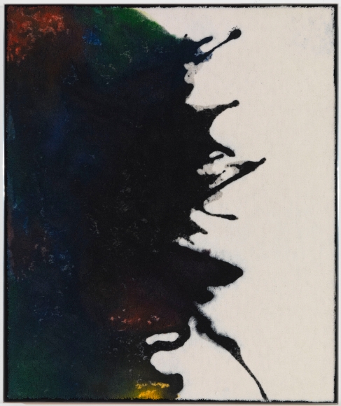 Untitled, 2013, Ink on carpet