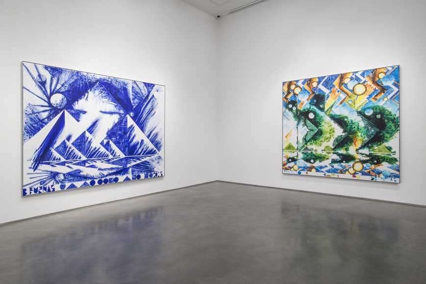 First Morning (Installation View), Marianne Boesky Gallery, 2015