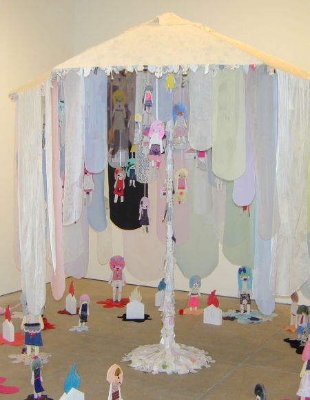 Yumiko Inada (Installation View), Marianne Boesky Gallery, 2004