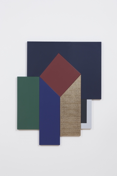 Untitled, 2015, Lacquer wood and marquetry