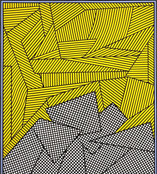 Untitled (Mango Madness), 1993, Acrylic on linen