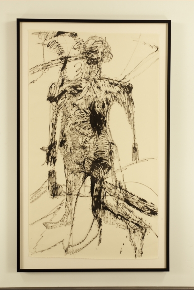 figure with a long nose by william j. o'brien