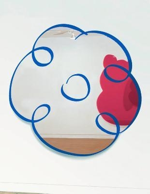 Jeff Koons, Flower Drawing (Blue), 2011