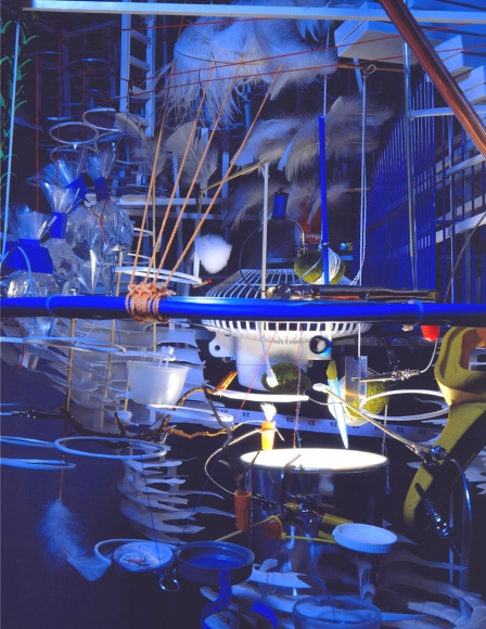 mixed media compilation by sarah sze