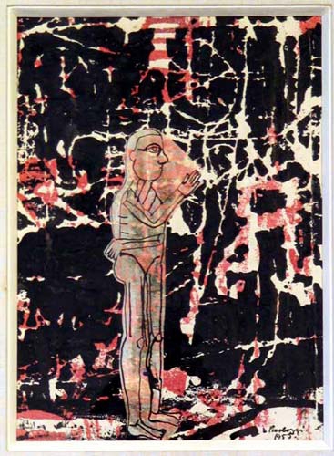 Eduardo Paolozzi, Red Figure, 1955
