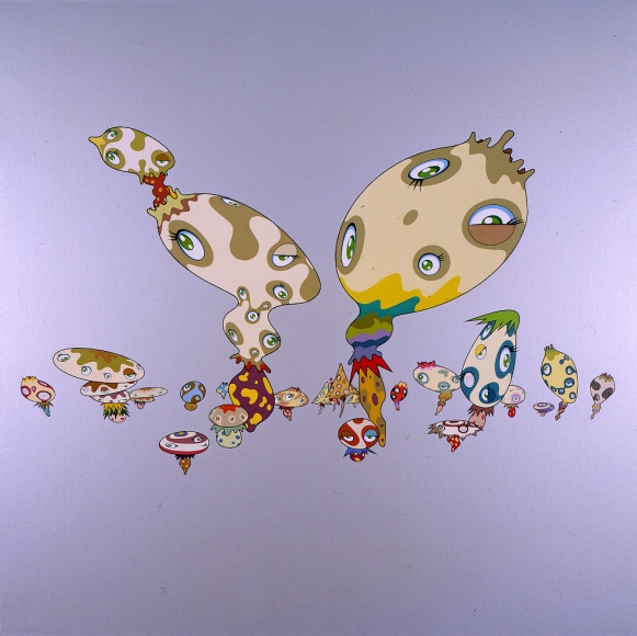 Van Gogh, 2001, Acrylic on canvas mounted on wood