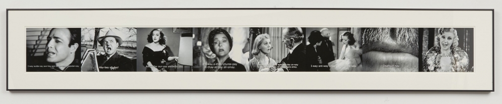 portraits of people speaking pig latin by john waters