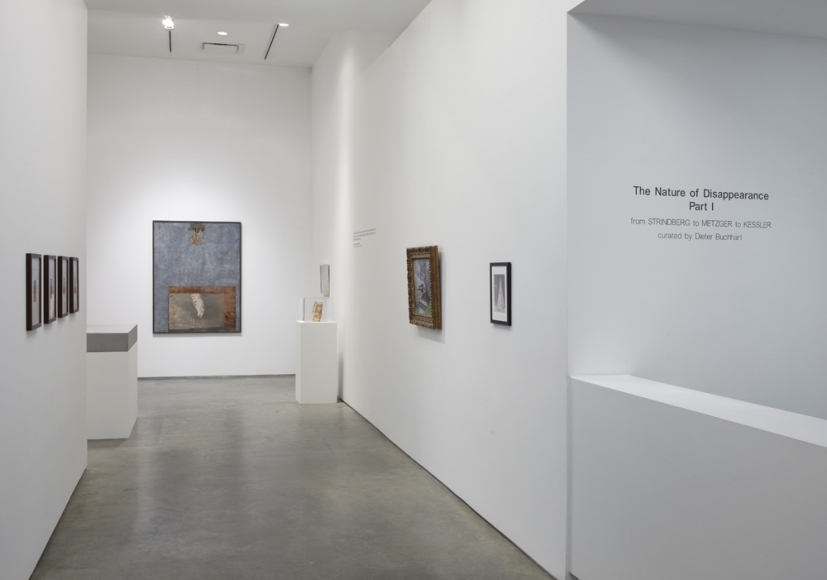 The Nature of Disappearance: Part I (Installation view), Marianne Boesky Gallery, 2012