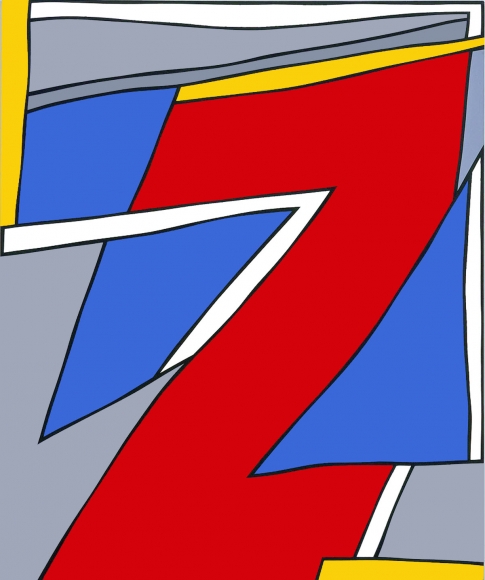 Ancient Image, 1984, Acrylic on canvas