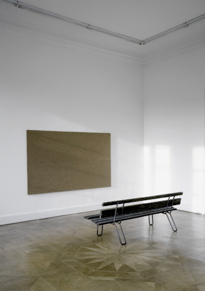 an installation by Bjorn Braun in a New York City contemporary art gallery