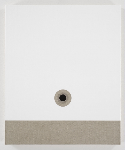 a glory hole painting by contemporary artist donald moffett