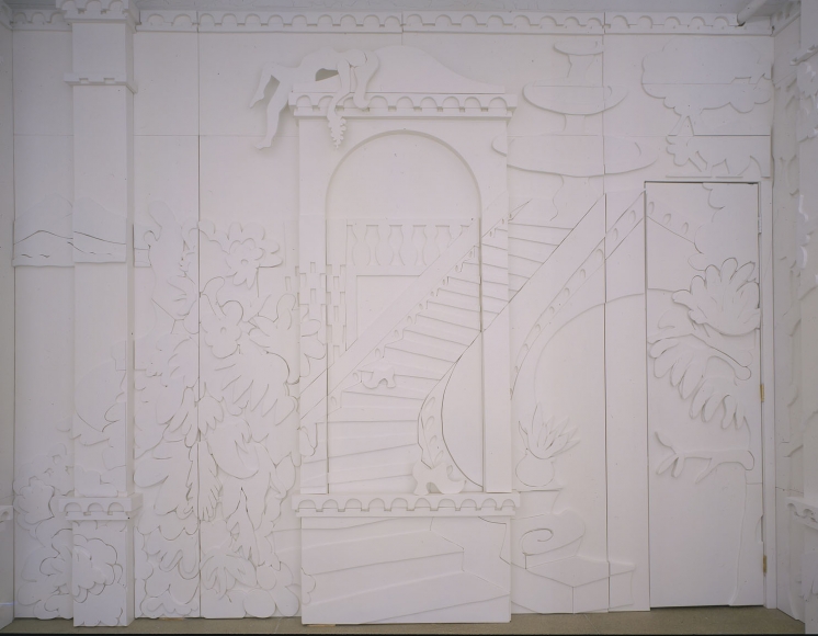 The Sorbet Room, 2001, Wood and enamel paint