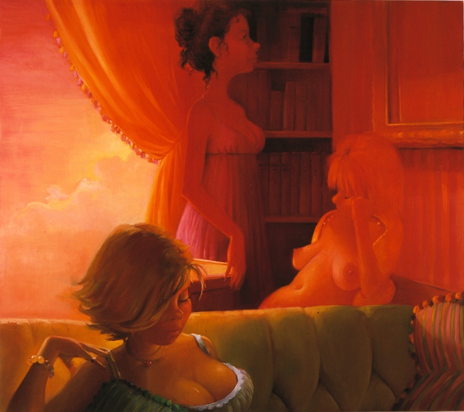 Northview, 2000, Oil on linen