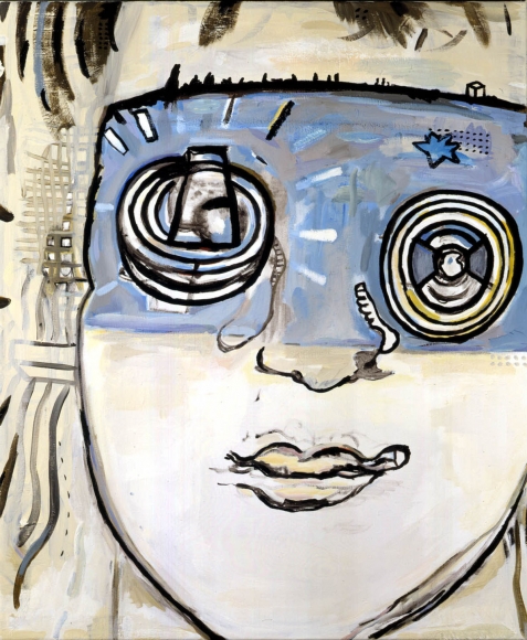 A Piece of Sky, 2004, Acrylic on canvas