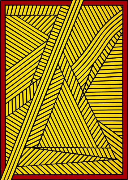 Untitled (Second Look), 1993, Acrylic on linen