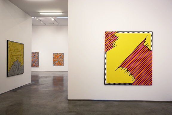 Nicholas Krushenick (Installation View) , Marianne Boesky Gallery, 2007