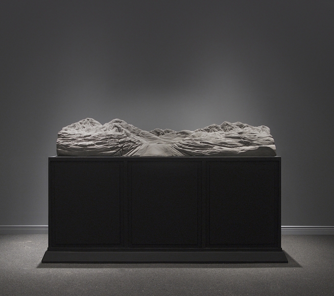 Possible Panorama (2), 2010, Polyester with fibreglass, plywood, paint, glue paste