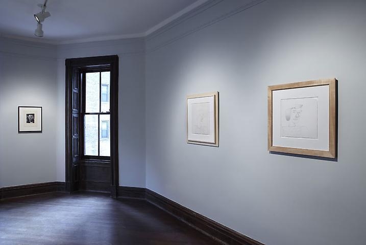 Works on Paper (Installation View), Marianne Boesky Gallery, Uptown, 2010