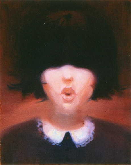 Bugeyes, 1996 Oil on canvas board