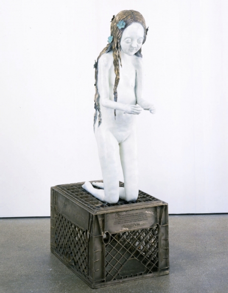 Little Girl, 2003, Bronze with patina