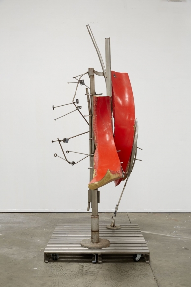 Sanibel to Sobolnoye, 2014, foam, fiberglass & stainless steel