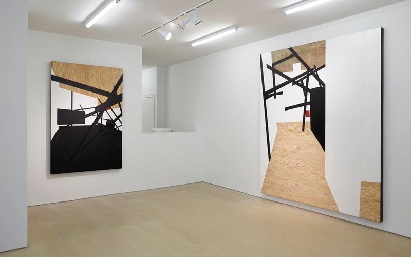 Morphings in BLACK (Installation View), BOESKY EAST, 2014