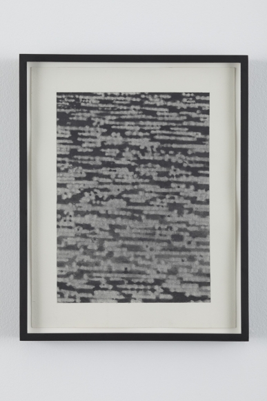 No Signal 5, 2010, Graphite on paper