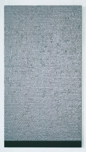 grey rectangle by donald moffett