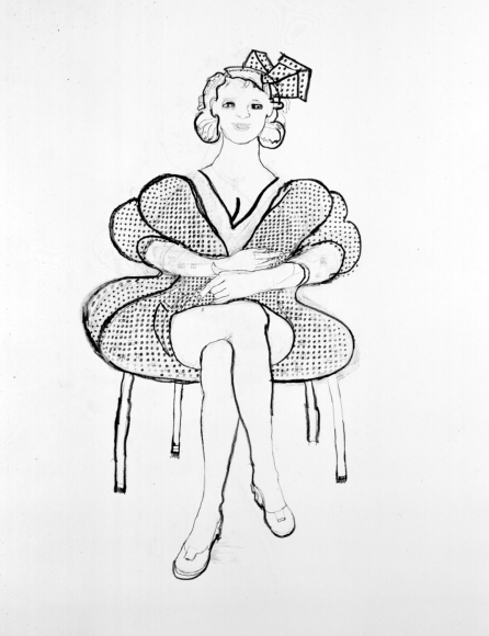 Untitled, 2004, Graphite on paper
