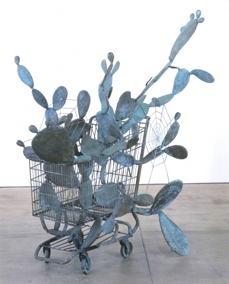 The Shopping Cart, 2003, Bronze