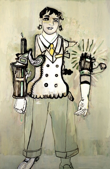 Friend, 2004, Acrylic on canvas
