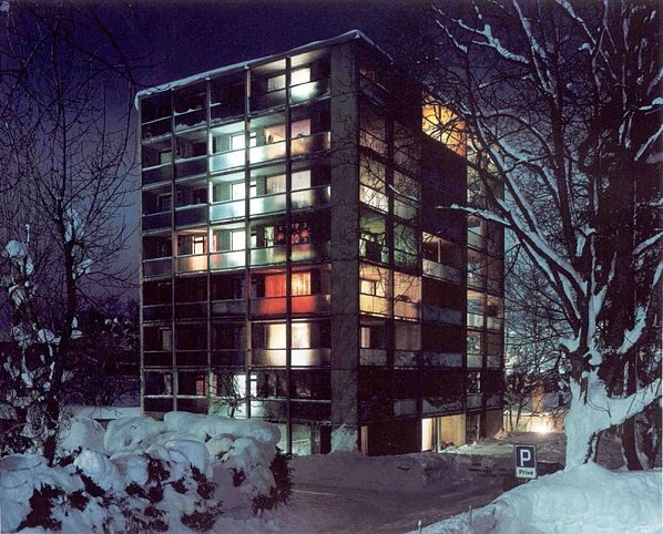La Chaux du Fonds (Colder #3), 1996-2000, C-print mounted on aluminum