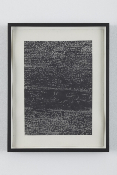 No Signal 3, 2010, Graphite on paper