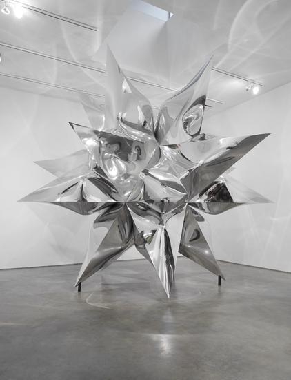 Installation view: Frank Stella Sculpture, November 7 - December 20, 2014